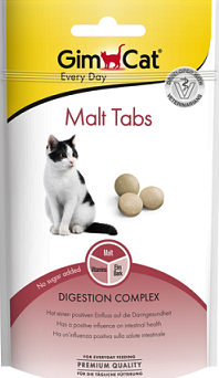 витамины для кошек "gimcat" для выведения шерсти мальт табс