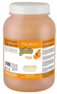 isb fruit of the grommer orange шампунь для слабой выпадающей шерсти с силиконом 3,25 л