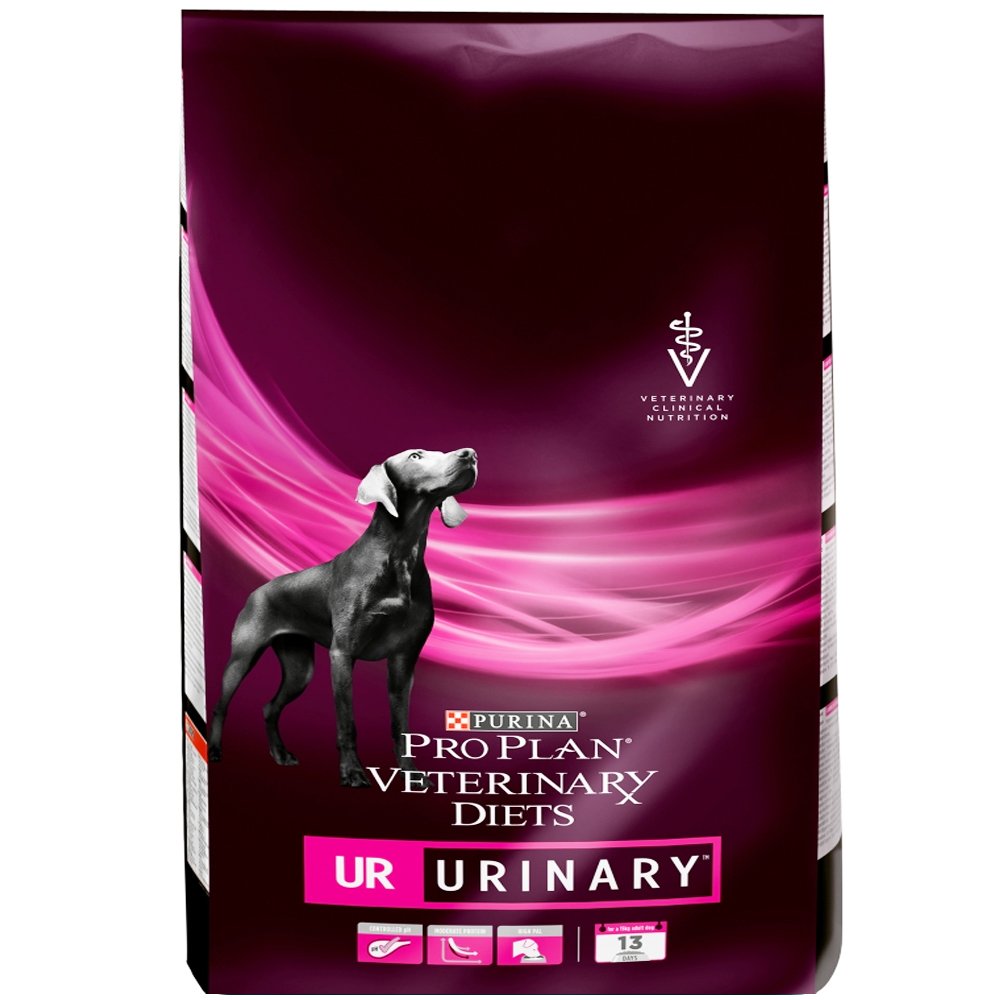 сухой корм для собак "pro plan veterinary diets ur urinary" (проплан) заболевания мкб