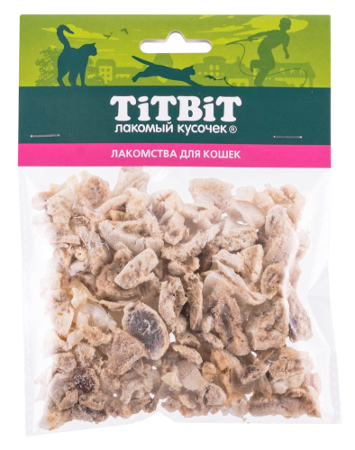 легкое говяжье "titbit" (титбит) для кошек - мягкая упаковка