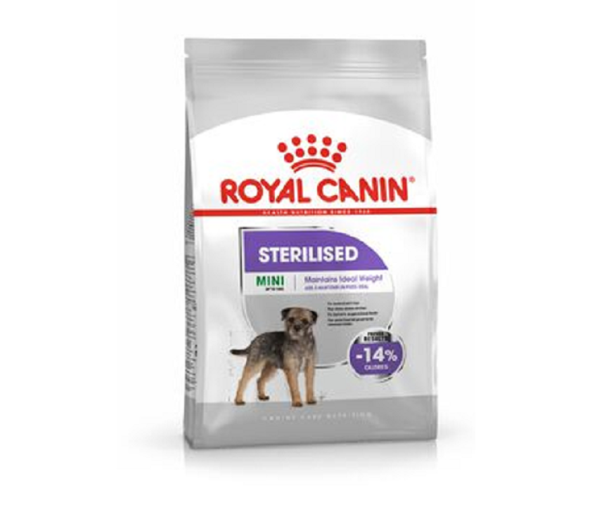 сухой корм для стерилизованных собак мелких пород, склонных к набору веса "royal canin mini sterilised" (роял канин)