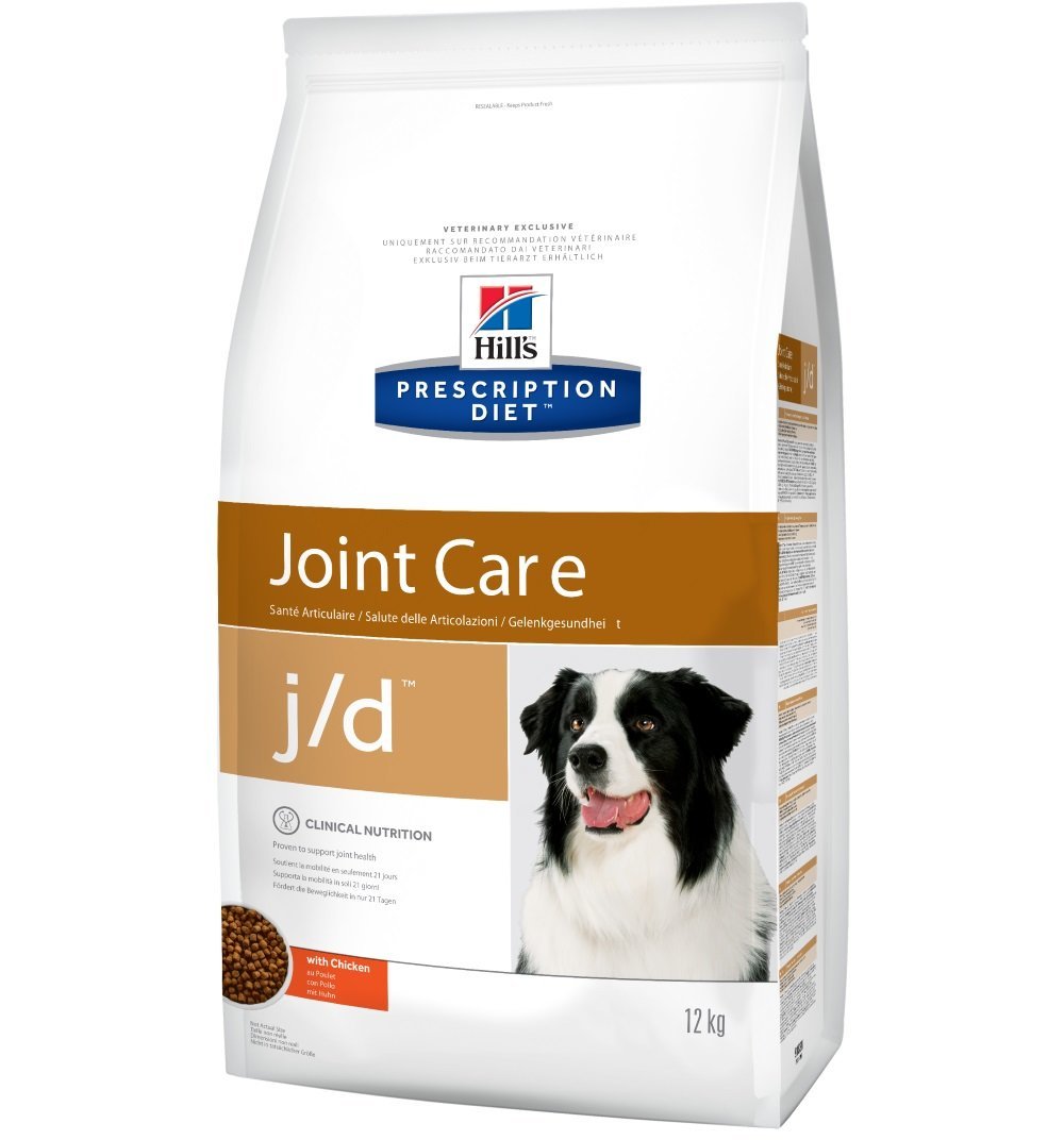 сухой корм hill's prescription diet canine j/d mobility для взрослых собак, опорно-двигательный аппарат