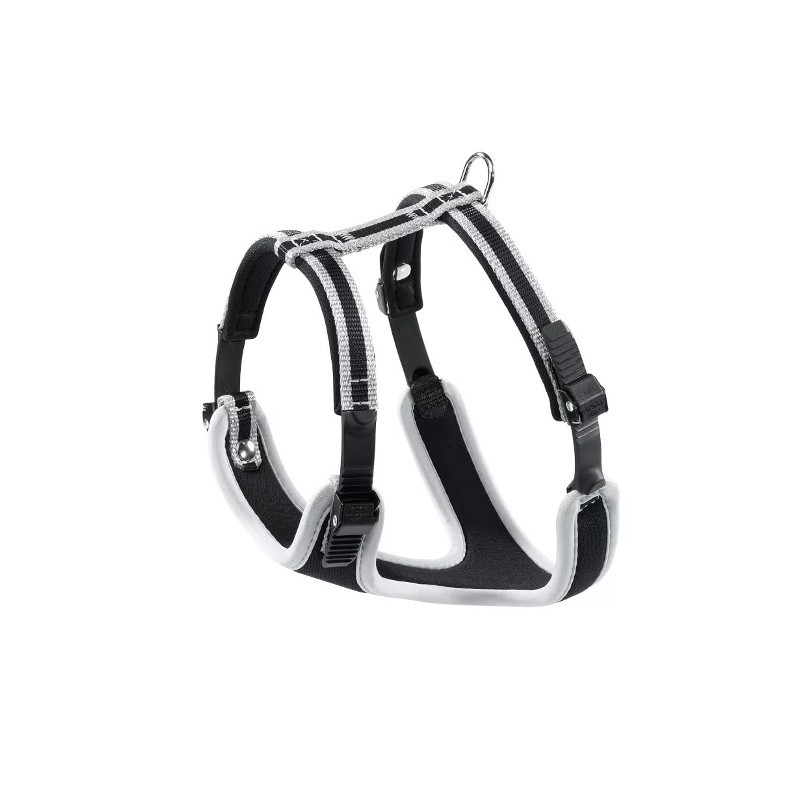 ферпласт 75462921 шлейка д/собак нейлоновая ergocomfort xs серая