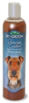 bio-groom bronze lustre шампунь-ополаскиватель для собак коричневого окраса 355 мл