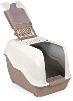 mps био-туалет netta 54х39х40h см с совком коричневый