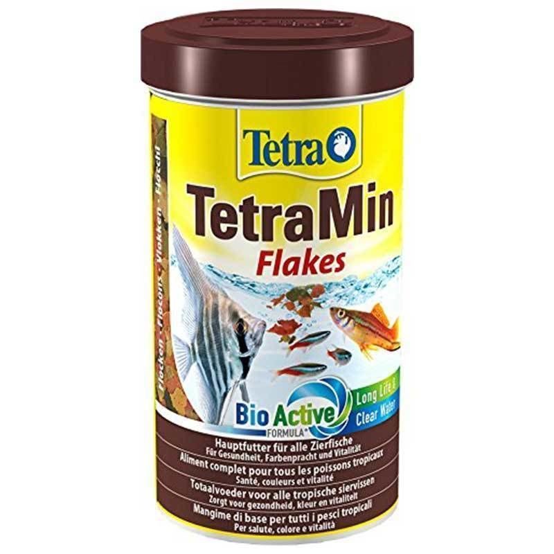 корм для всех видов рыб "tetramin flakes" в виде хлопьев