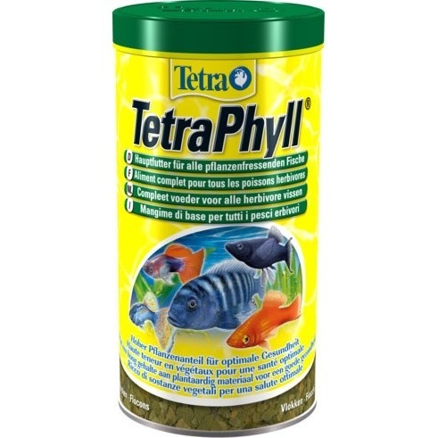 tetraphyll корм для всех видов рыб растительные хлопья
