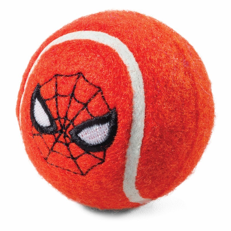игрушка для собак "triol marvel человек паук" (триол) мяч теннисный d70мм