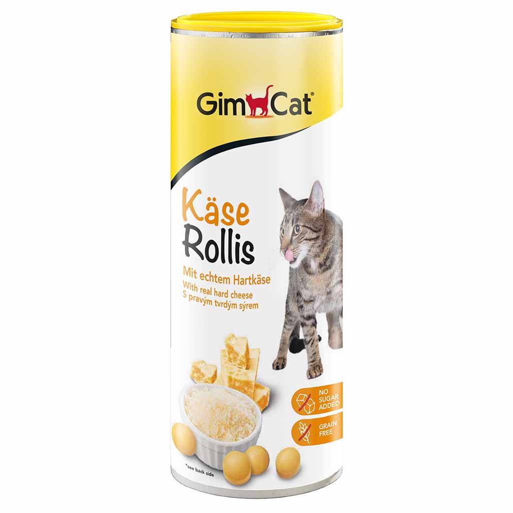 витамины для кошек "gimcat kase rollis" сырные ролики (поштучно)