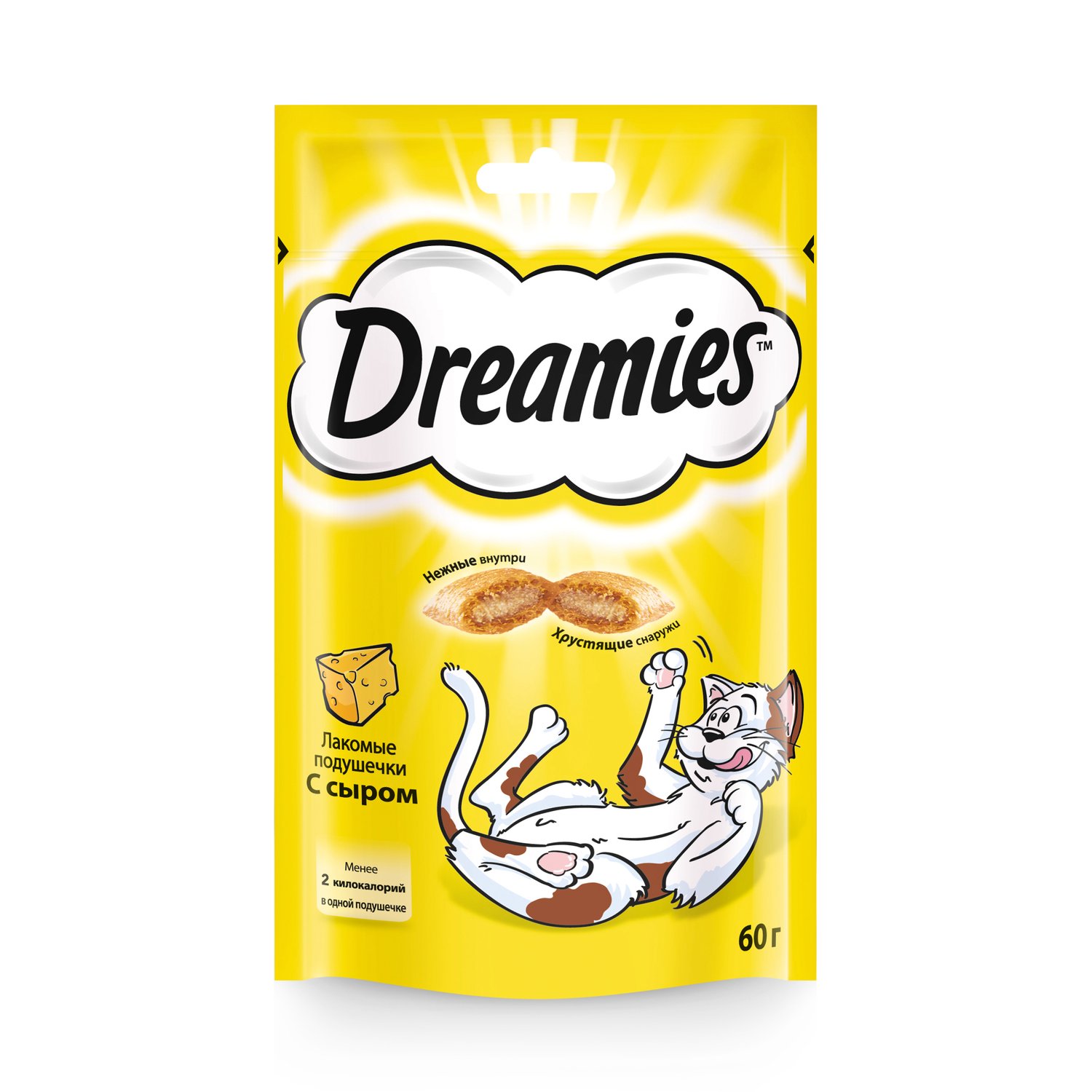 лакомство для кошек "dreamies" (дримис) с сыром