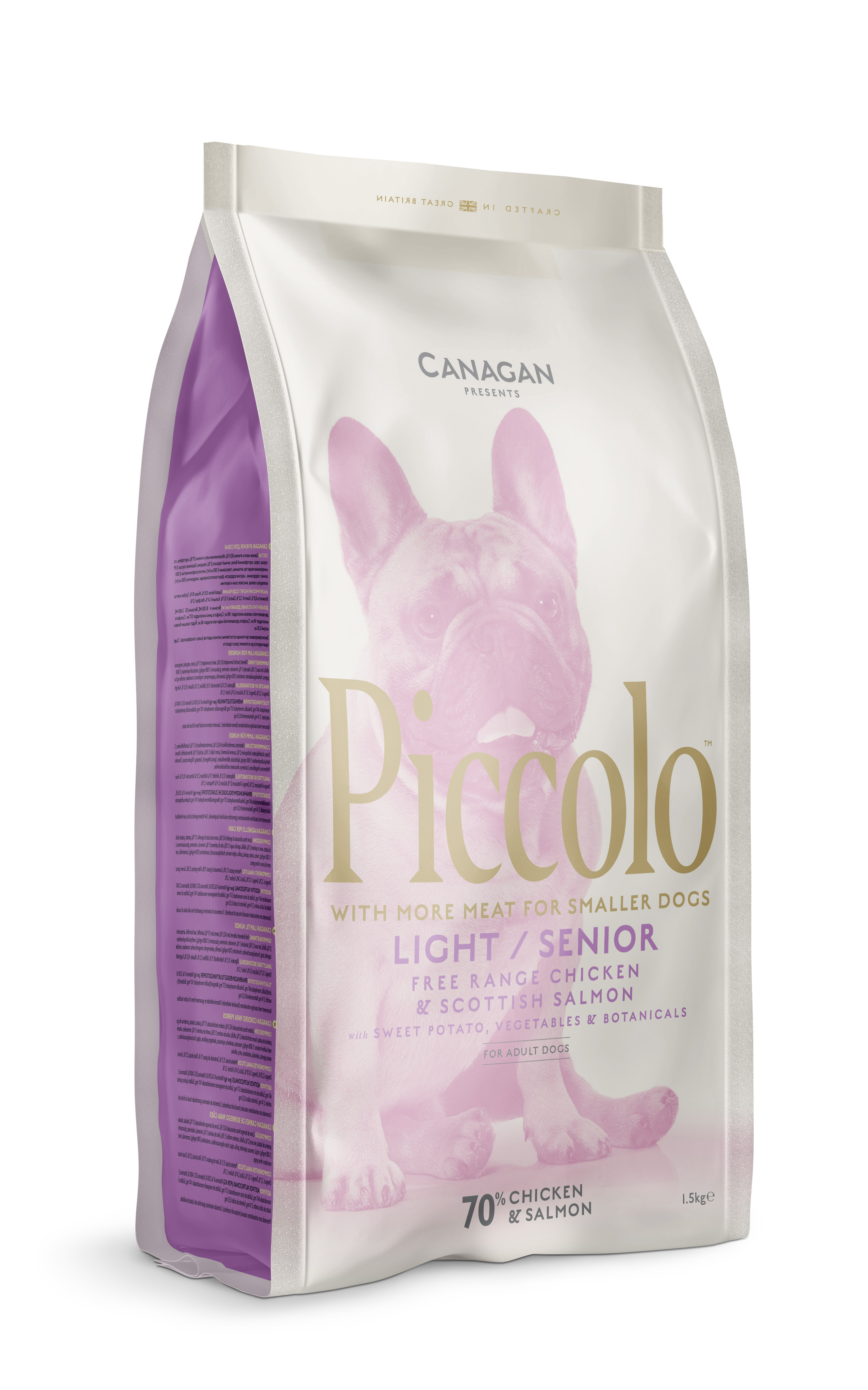 piccolo gf senior/light сухой корм для собак пожилых и с избыточным весом мелких пород,цыпленок