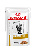 паучи для лечения мкб у кошек "royal canin urinary s/o" в соусе