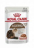 паучи для пожилых кошек "royal canin ageing +12" в соусе