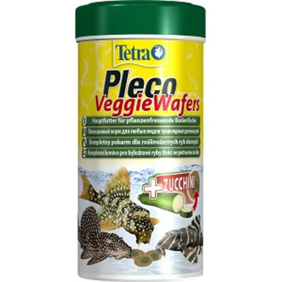 tetrapleco veggie wafers корм-пластинки с добавлением цуккини для донных рыб