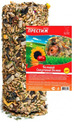 лакомство для хомяков "престиж" сказочный домик mix, 130г