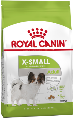 сухой корм для взрослых собак малых пород royal canin x-small adult (роял канин)