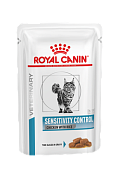 паучи для кошек "royal canin sensitivity control" (роял канин) пищевая аллергия