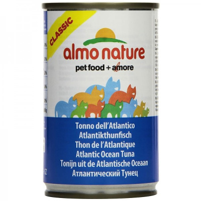 консервы almo nature classic для кошек, атлантический тунец