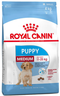 сухой корм для щенков средних пород royal canin medium puppy (роял канин)