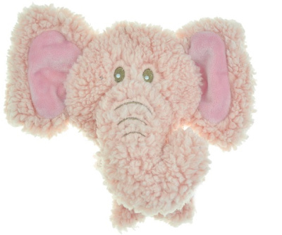 игрушка для собак "aromadog big head" слон 12 см розовый