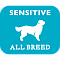сухой корм для собак всех пород с чувствительным пищеварением "brit premium dog sensitive" с ягнёнком и индейкой