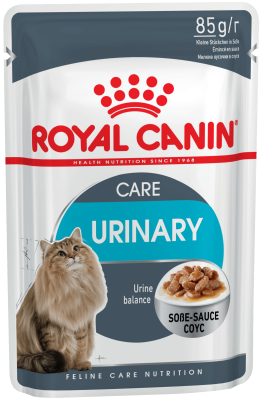 паучи для профилактики мкб у кошек "royal canin urinary care" (роял канин) в соусе