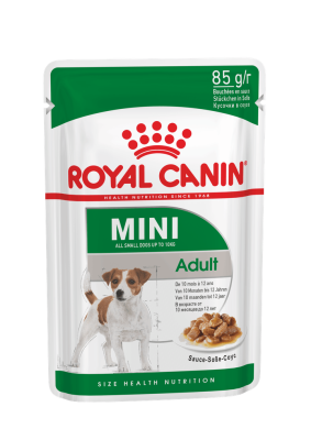 паучи для собак малых пород "royal canin mini adult"