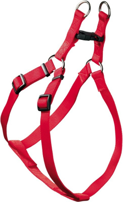 hunter smart шлейка для собак ecco квик m (46-65/48-70 см) нейлон красная