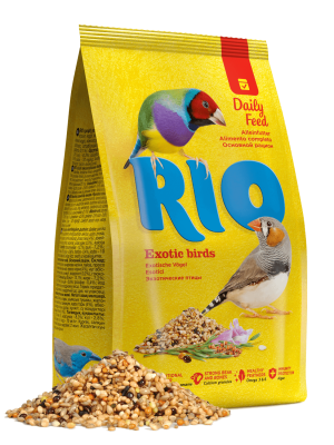 корм для экзотических птиц "rio" (рио) основной рацион