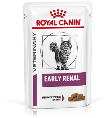 паучи royal canin early renal для кошек при ранней стадии почечной недостаточности