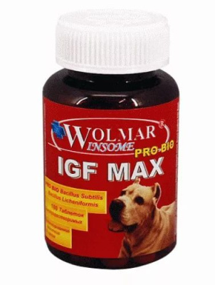 wolmar winsome pro bio igf max, оптимизатор питания для роста мышц, таблетки, № 180