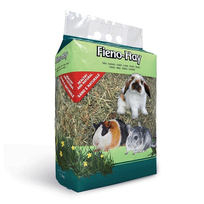 сено для грызунов "padovan fieno hay" (падован) луговые травы, 1 кг х 20 л