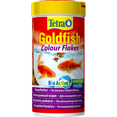 tetragoldfish colour корм в хлопьях для улучшения окраса золотых рыб