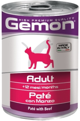 паштет для кошек "gemon cat" (джимон) говядина