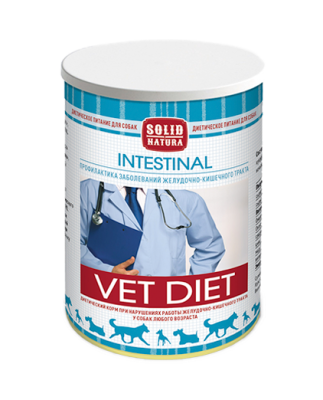 solid natura vet intestinal диета для собак влажный