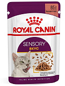 паучи royal canin sensory вкус кусочки в соусе для взрослых кошек