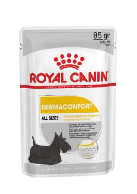 паштет royal canin dermacomfort для собак с чувствительной кожей