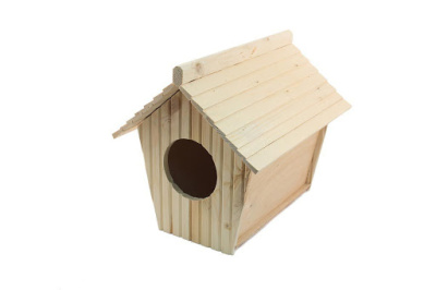 дарэлл 8624 домик-купалка д/шиншилл "шуша" дерево 25*32*h30см