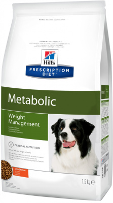 сухой корм hill's prescription diet metabolic advanced weight для взрослых собак средних пород, нарушение пищеварения