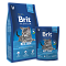 сухой корм для котят, беременных и кормящих кошек "brit premium cat kitten"(брит киттен) с курицей и лососем