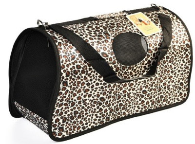 переноска-сумка для животных "homepet леопард" 37см*19см*23 см