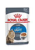 консервы royal canin ultra light в соусе для взрослых кошек, избыточный вес