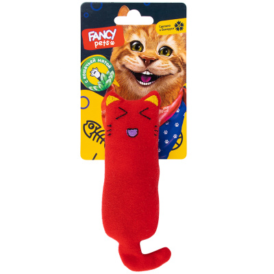игрушка для кошек "fancy pets" (фэнси петс)котик 14,5 см