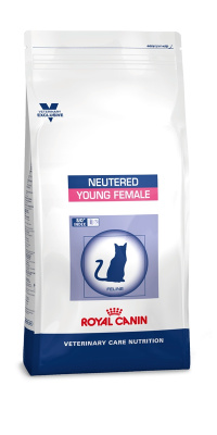 сухой корм royal canin vcn neutered young female для взрослых кошек, кастрированные или стерилизованные