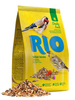корм для лесных певчих птиц "rio" (рио) основной рацион
