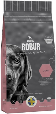 сухой корм bozita robur light для взрослых собак склонных к избыточному весу
