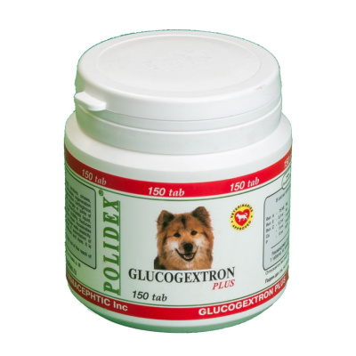 polidex глюкогекстрон плюс для собак, таблетки, № 150, профилактика и лечение опорно- двигательного аппарата